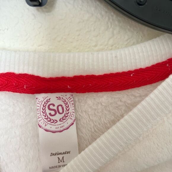 So Intimates Bearly Awake Pullover Top Super Soft Loungewear size M - Picture 3 of 4